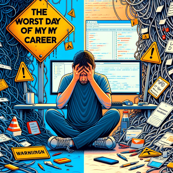Developer amid chaos and clarity in coding crisis